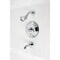 Kingston Brass SingleHandle Tub and Shower Faucet, Polished Chrome KB36310EX - alternate 2